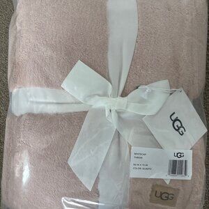 UGG Whitecap Throw Blanket. Light Pink NWT